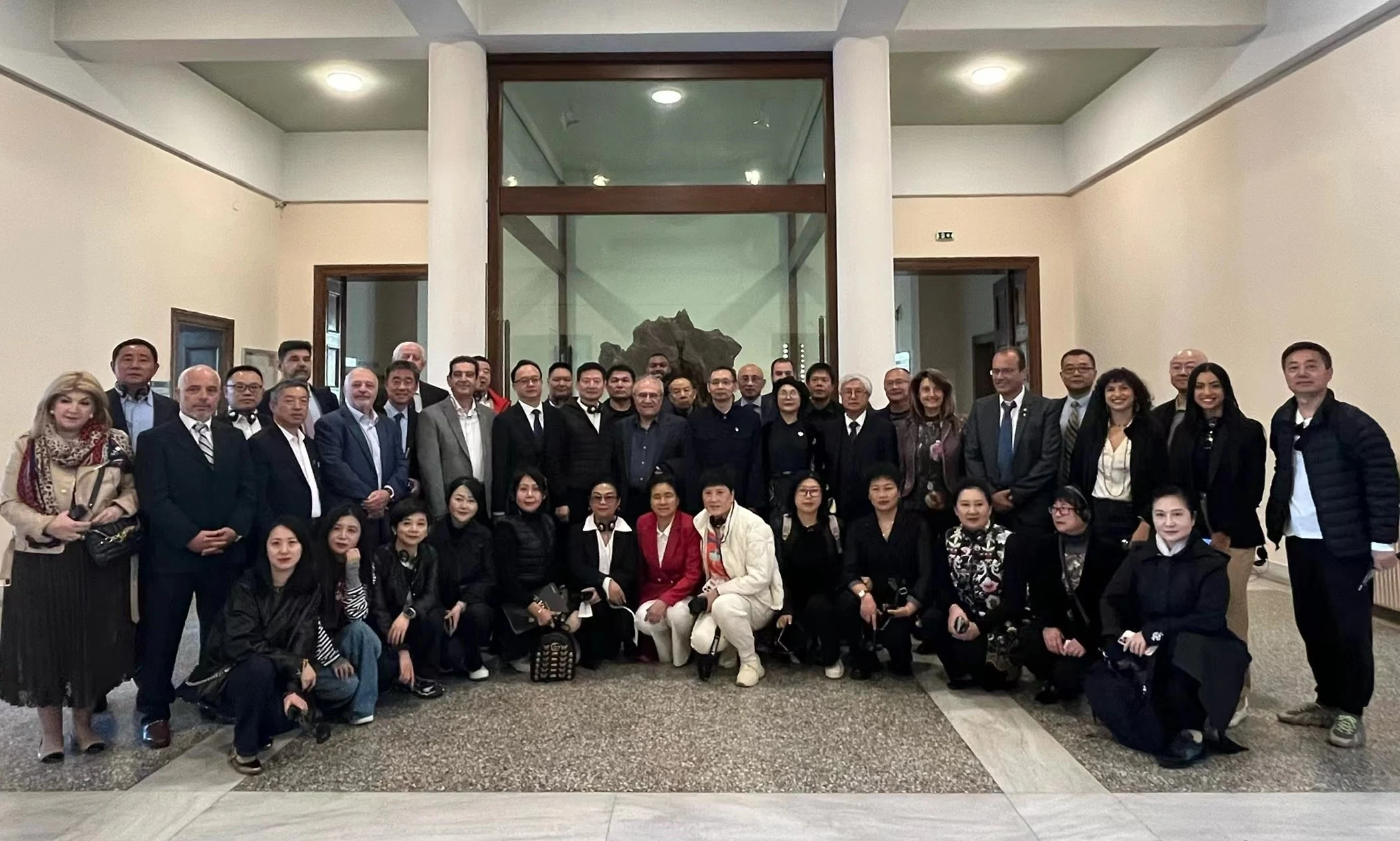 Participants at the Agricultural University of Athens seminar.