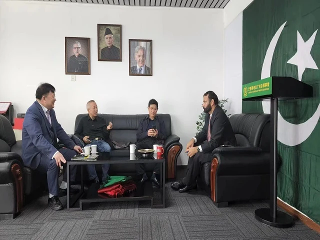 Discussion at Pakistan’s consulate general in Guangzhou.