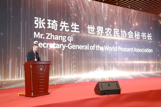 The association’s Secretary-General presents remarks at the forum.
