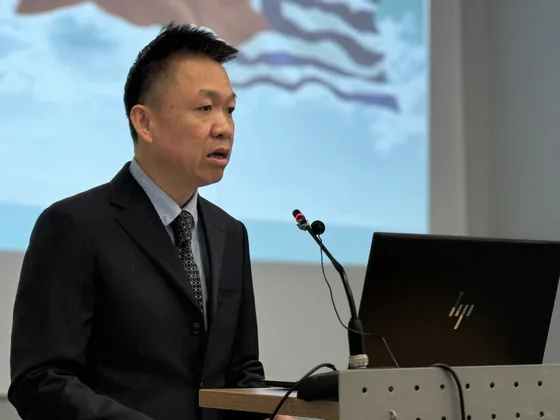 A contribution on agricultural cooperation during the Athens seminar.
