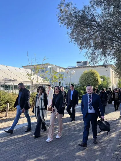 A visit to the Agricultural University of Athens.