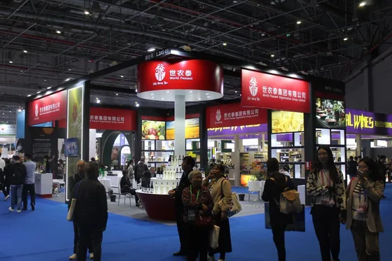 The WPO Group stand at the sixth China International Import Expo.