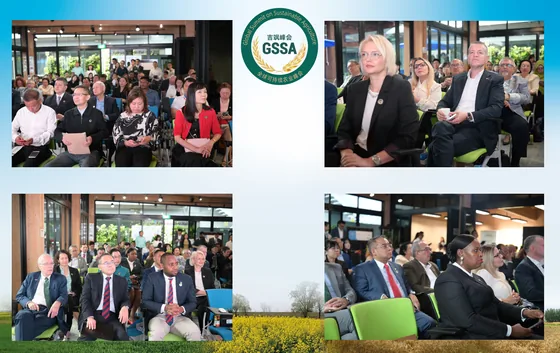 Participants attending the first GSSA in Singapore, shown in the association’s conference montage.