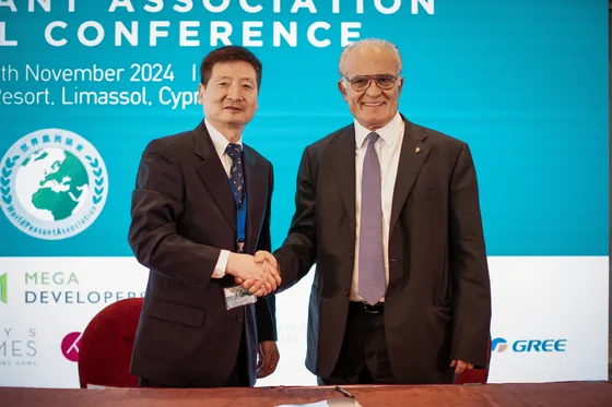 Participants pictured together during the forum’s cooperation programme.