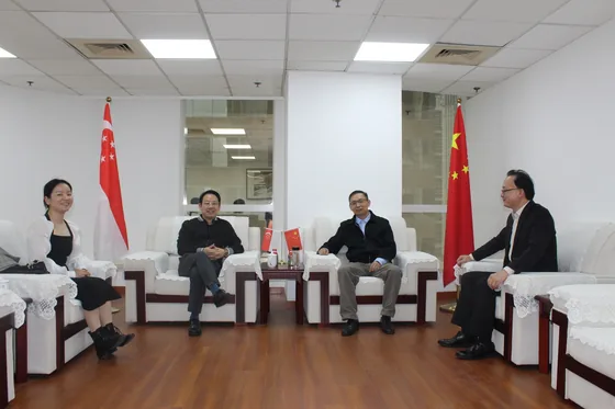 Working discussion of the Sustainable Development Commission in Shanghai.