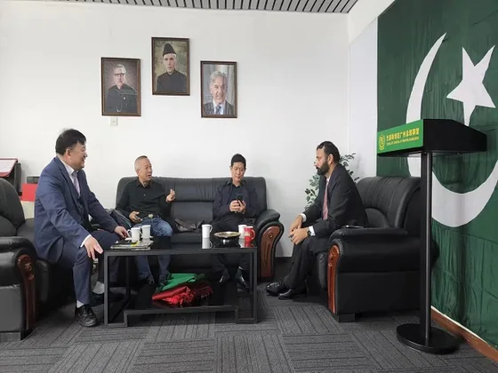 Discussion at Pakistan’s consulate general in Guangzhou.