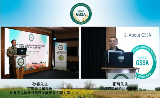 A published montage of the opening presentations at the Singapore summit.